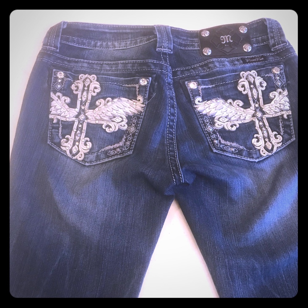 Miss Me Boot Cut Jeans